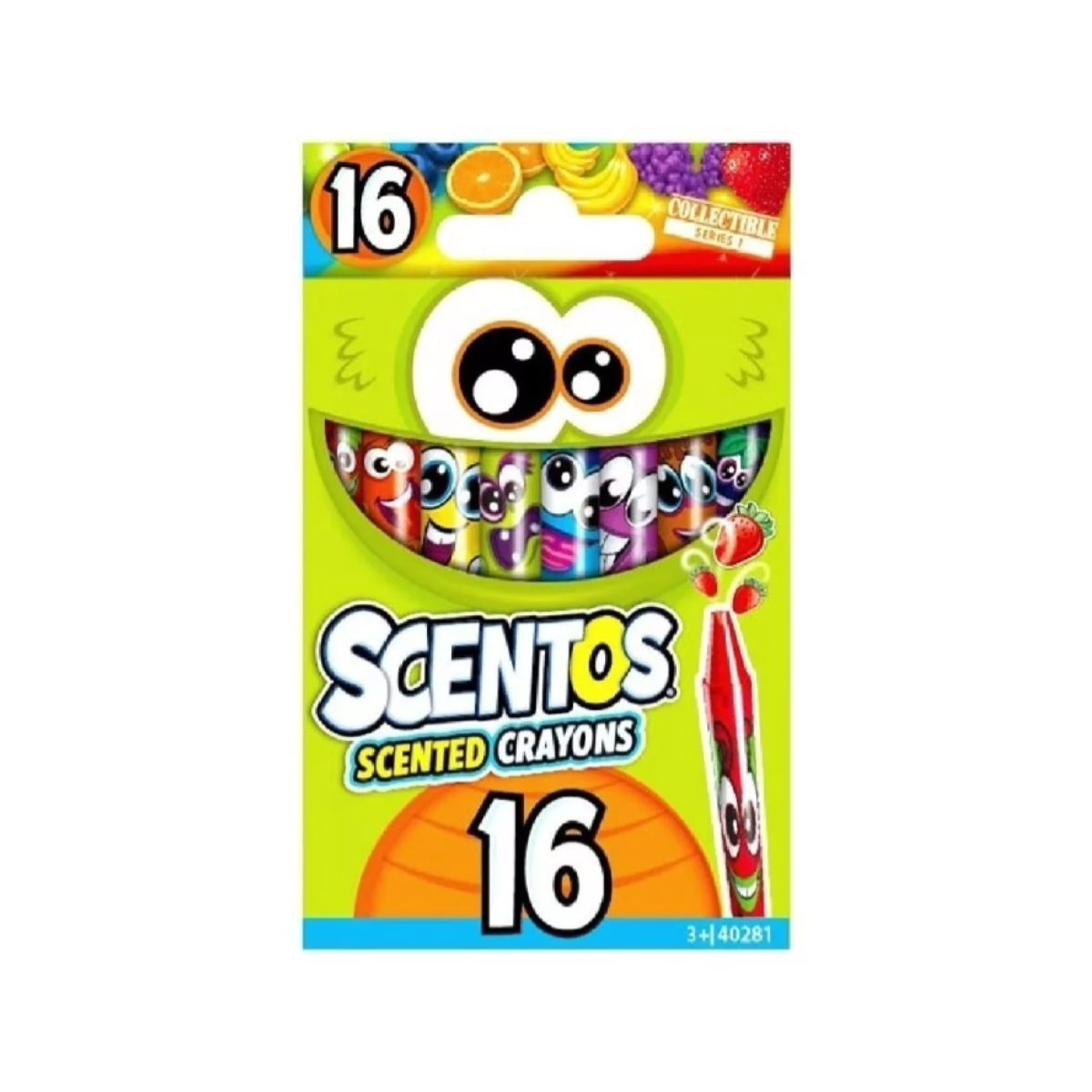 Crayones Aroma Frutilla 16 Unidades