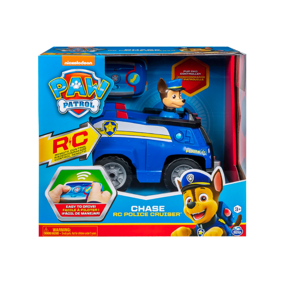 Paw Patrol Vehículo Con Radio Control Con Figura