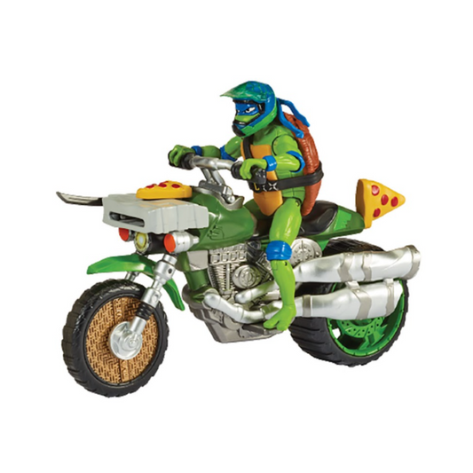 Tortugas Ninja Vehículo Ninja Cycle Con Figura