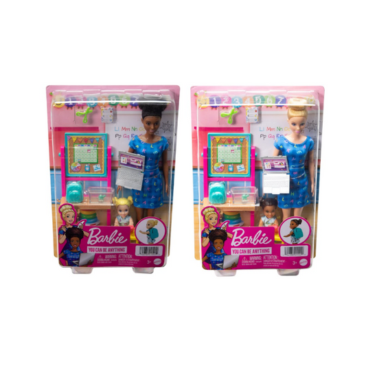 Barbie Set De Muñeca Con Profesiones