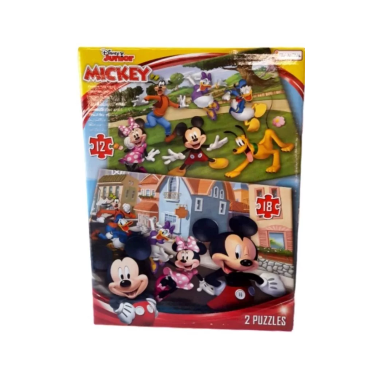 Rompecabezas Mickey y Sus Amigos x 12 y 18 Piezas