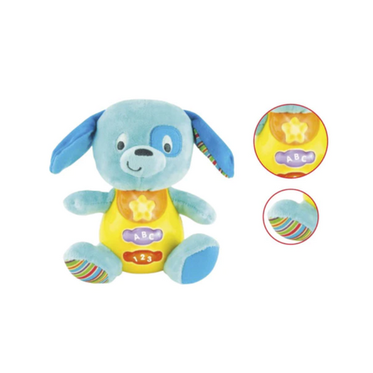 Peluche Didáctico Amigo Inteligente Perro WinFun