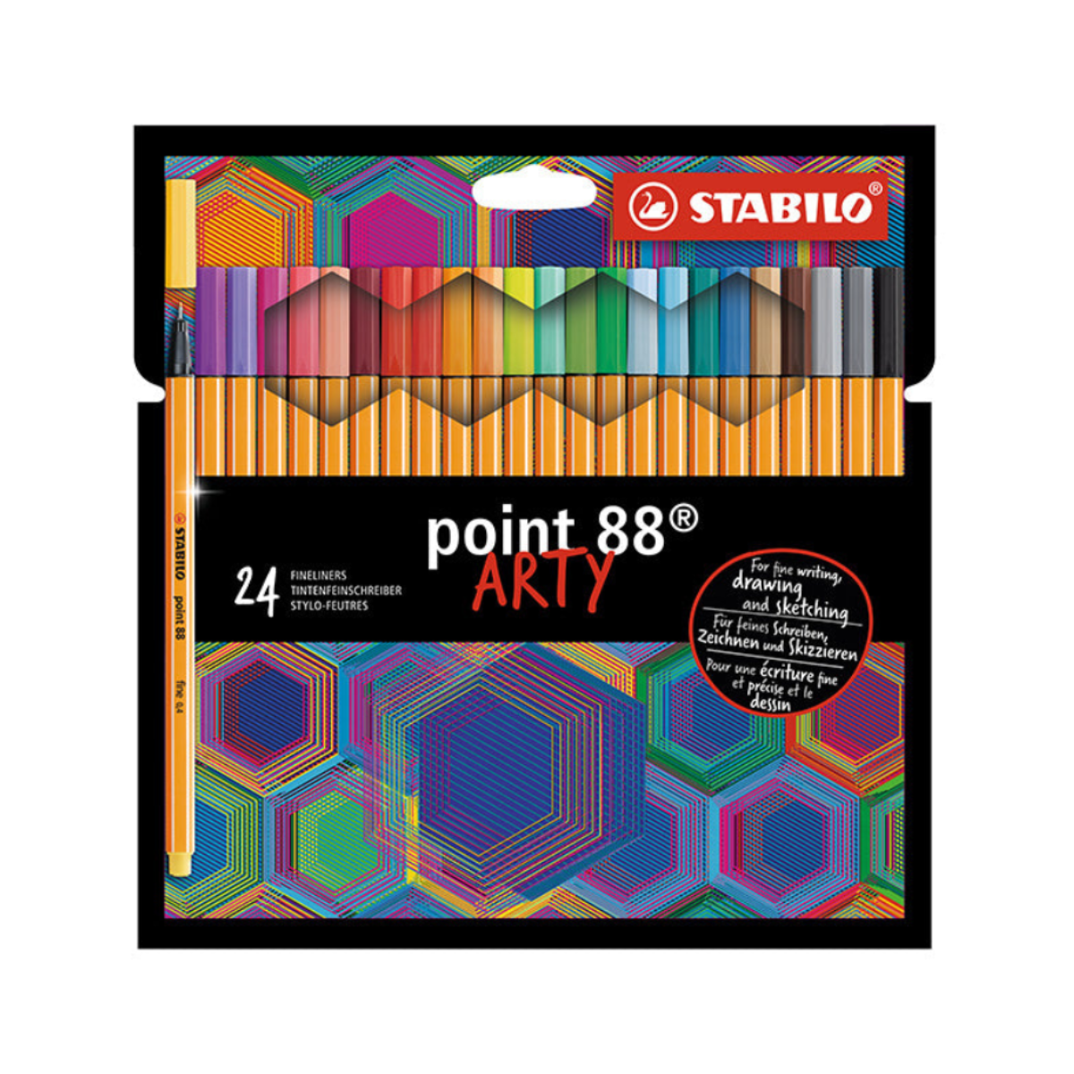 Microfibra Point 88 Arty Estuche Carton X24