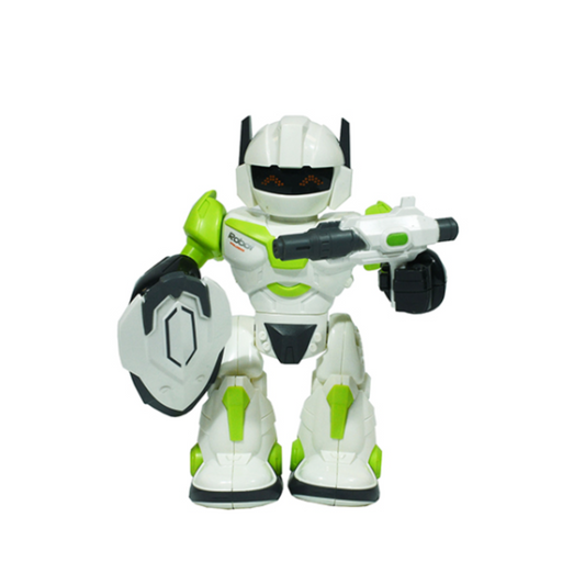 Robot Warrior Con Escudo Giro 360
