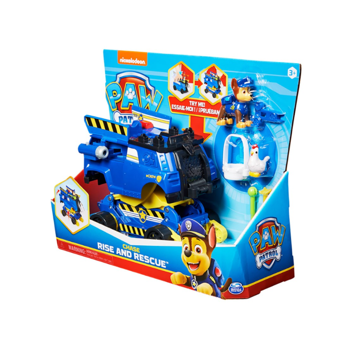 Vehículo Paw Patrol Lanza Misiles Con Figura