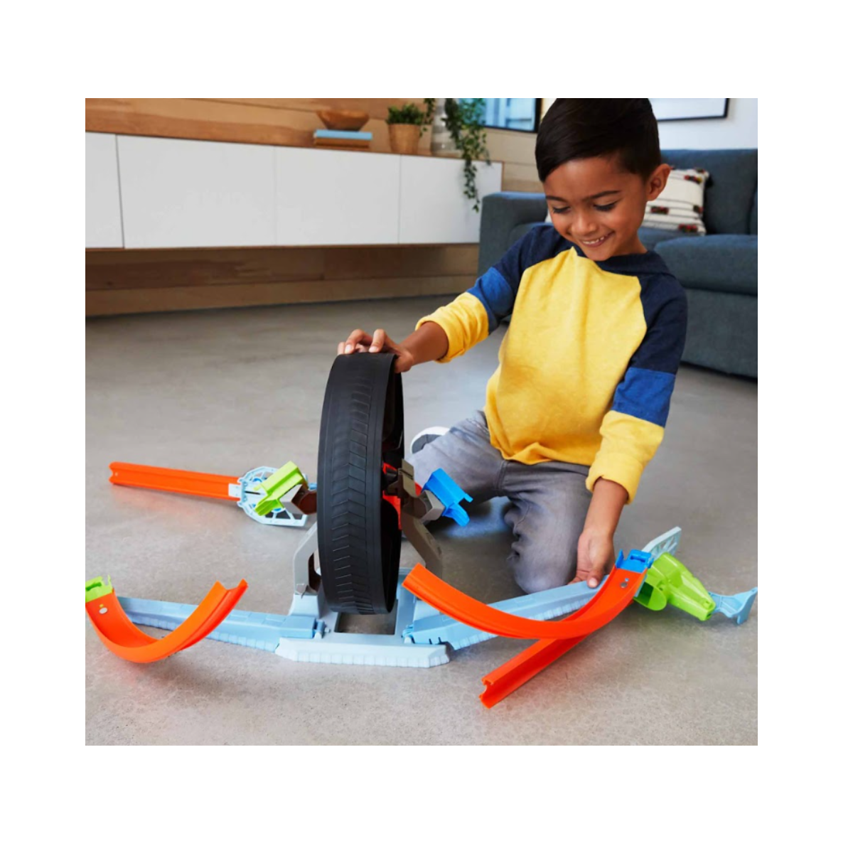 Pista Hot Wheels Giros Extremos