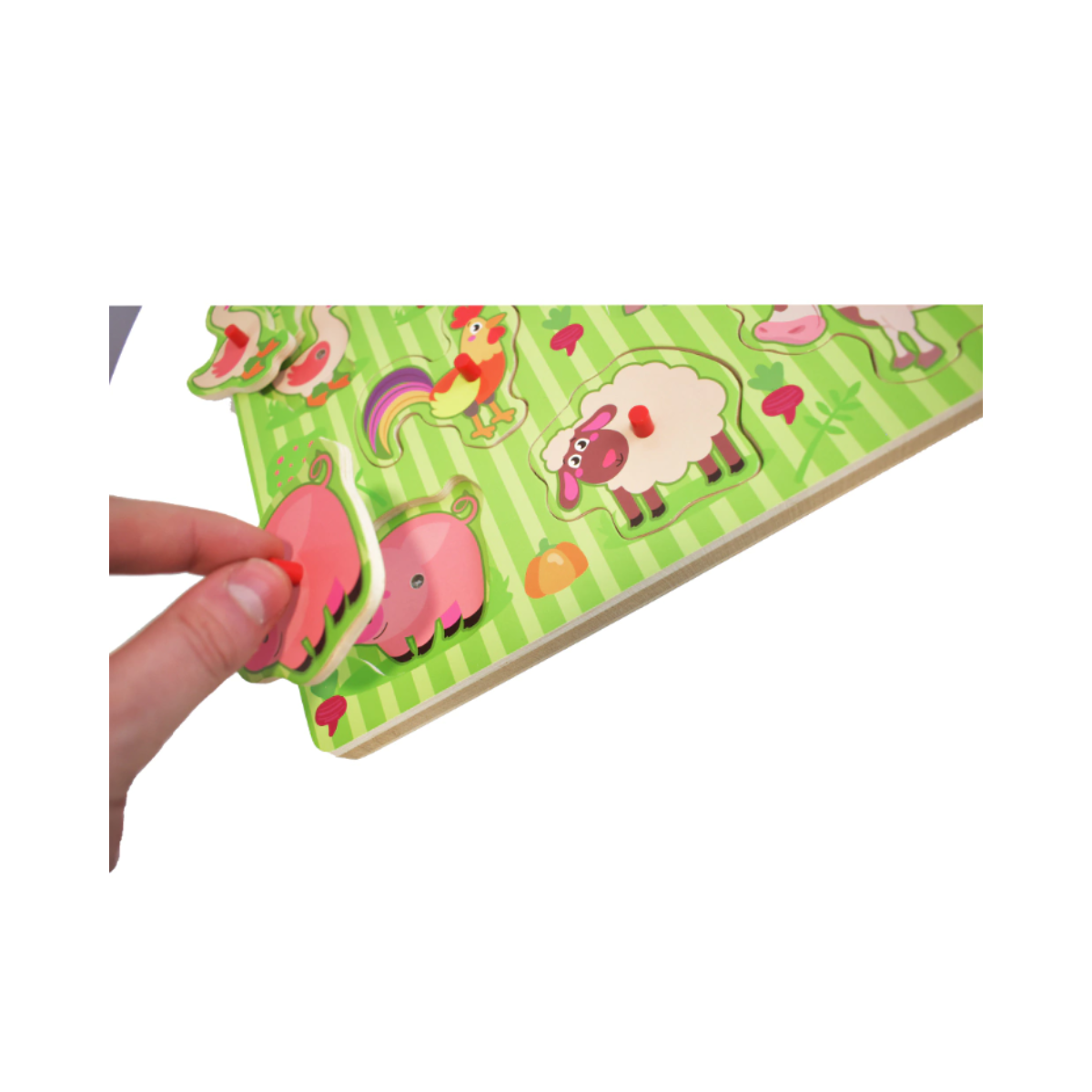 Rompecabezas Con Sonido Animalitos De La Granja