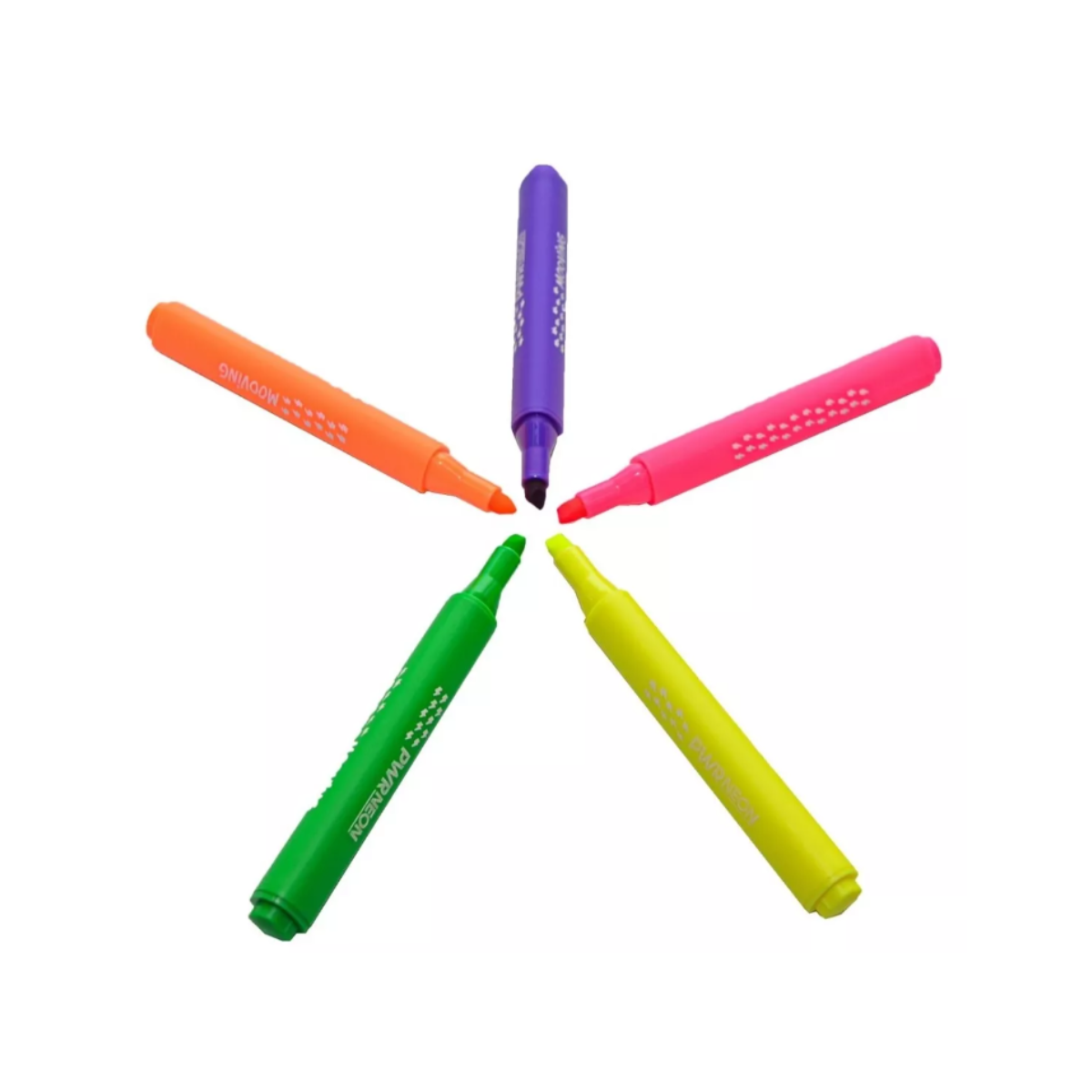Resaltadores Color Neón 5 Unidades Coloring