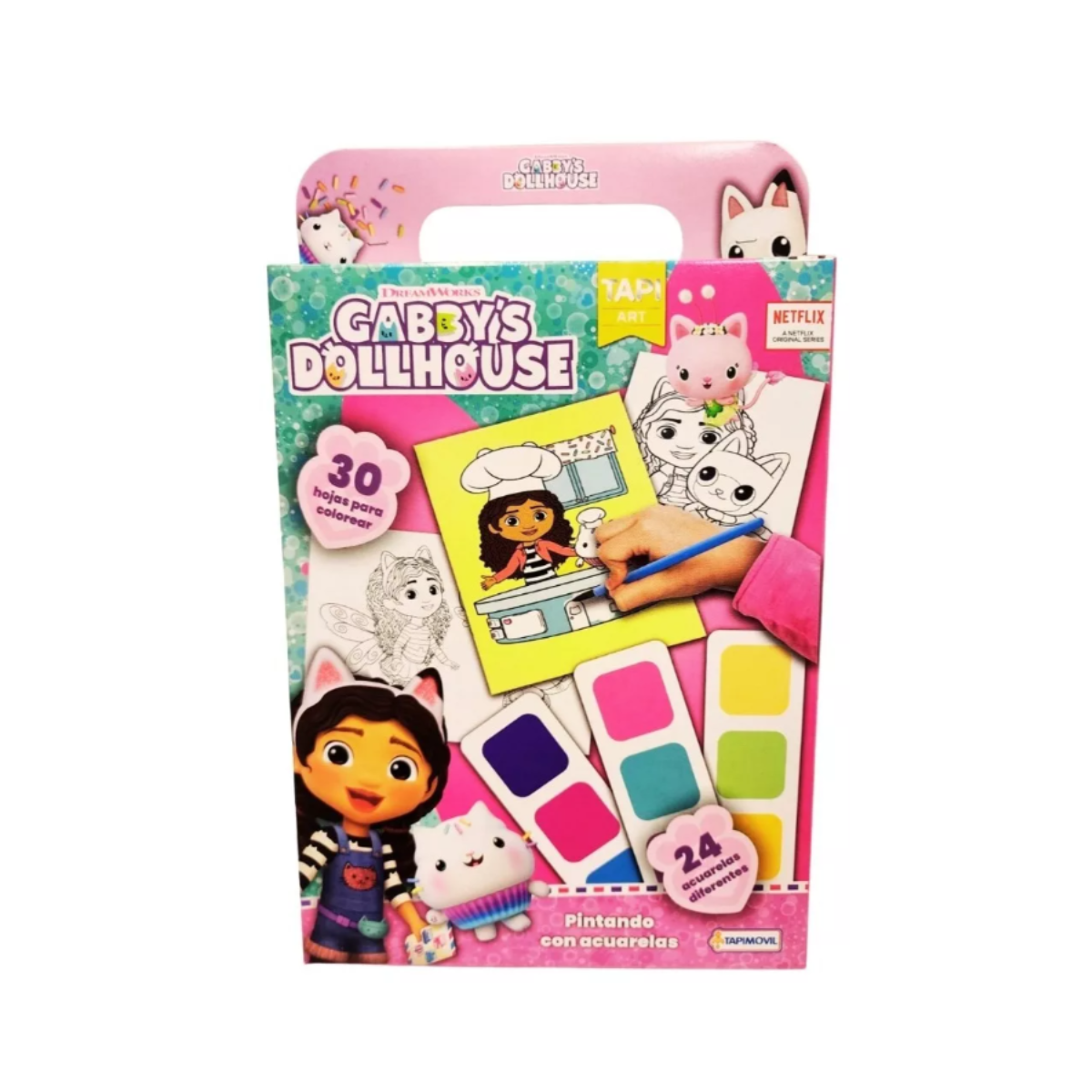 Pintando Con Acuarelas Gabby’s Dollhouse