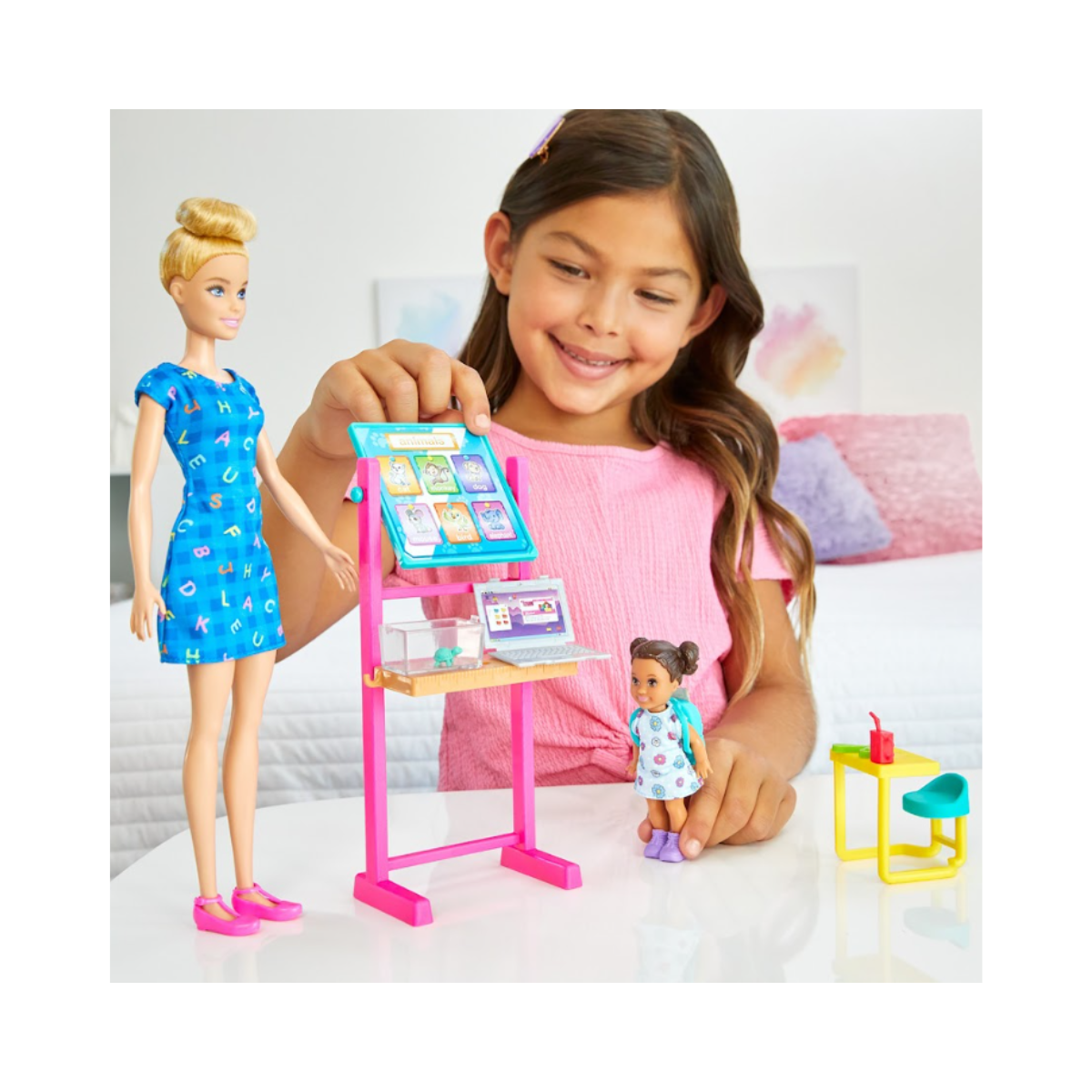 Barbie Set De Muñeca Con Profesiones