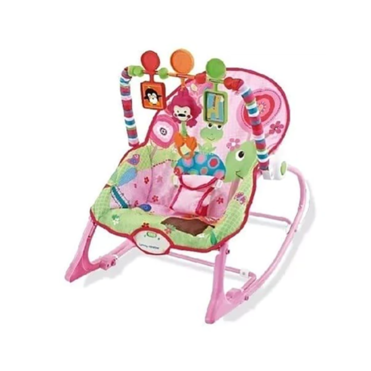 Mecedora Reclinable Con Vibración Color Rosa