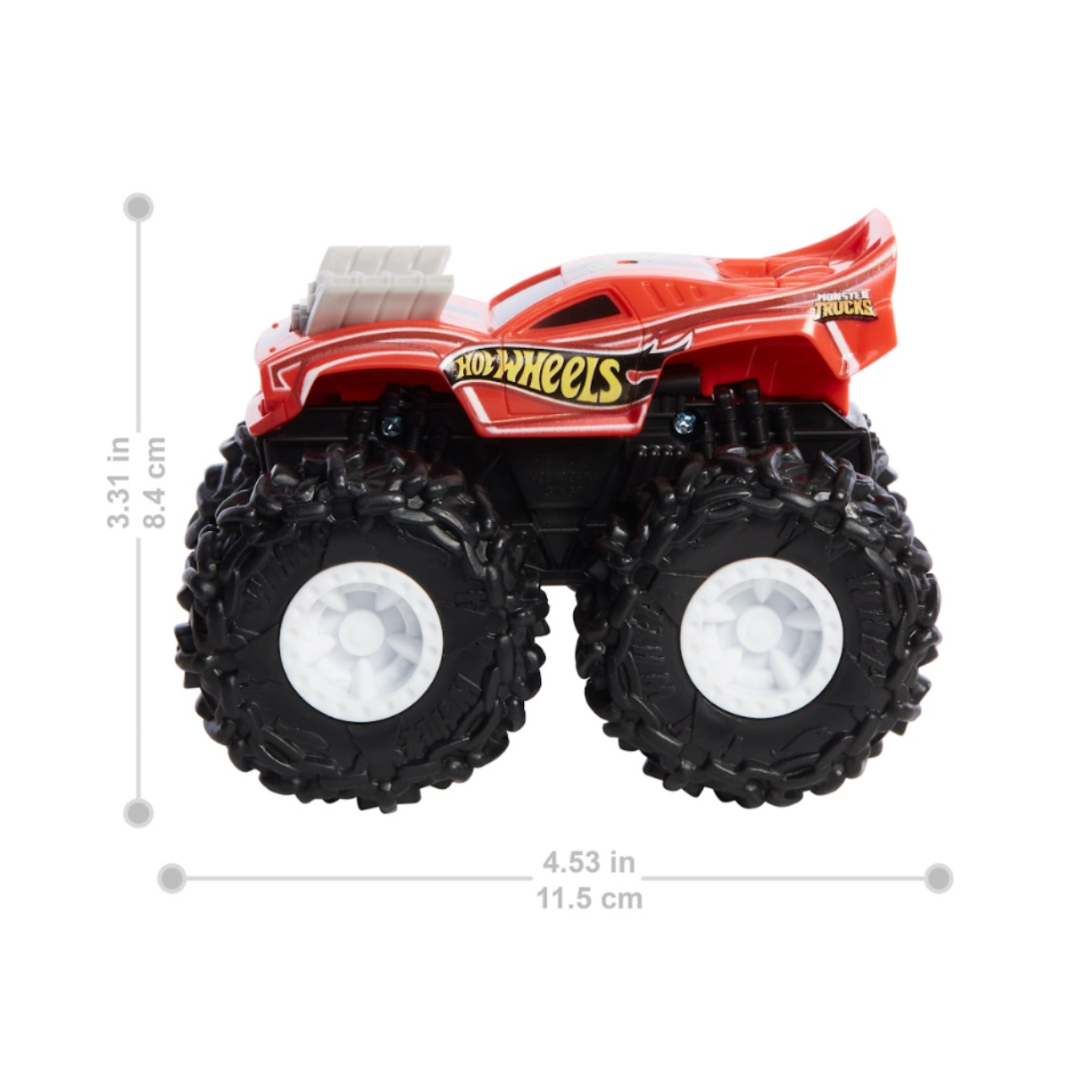 Vehículo Hot Wheels Monster Truck 1:43 A Todo Terreno
