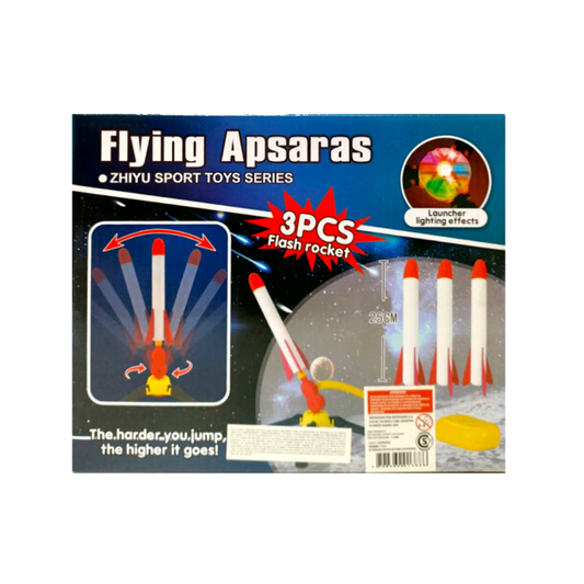 Cohete Luminoso Con Lanzador