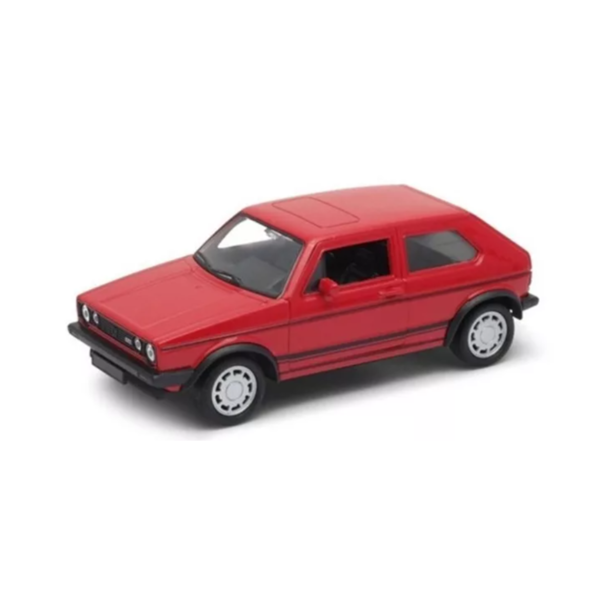 Vehículo Welly Escala 1:34 Volkswagen Golf I Gti Rojo