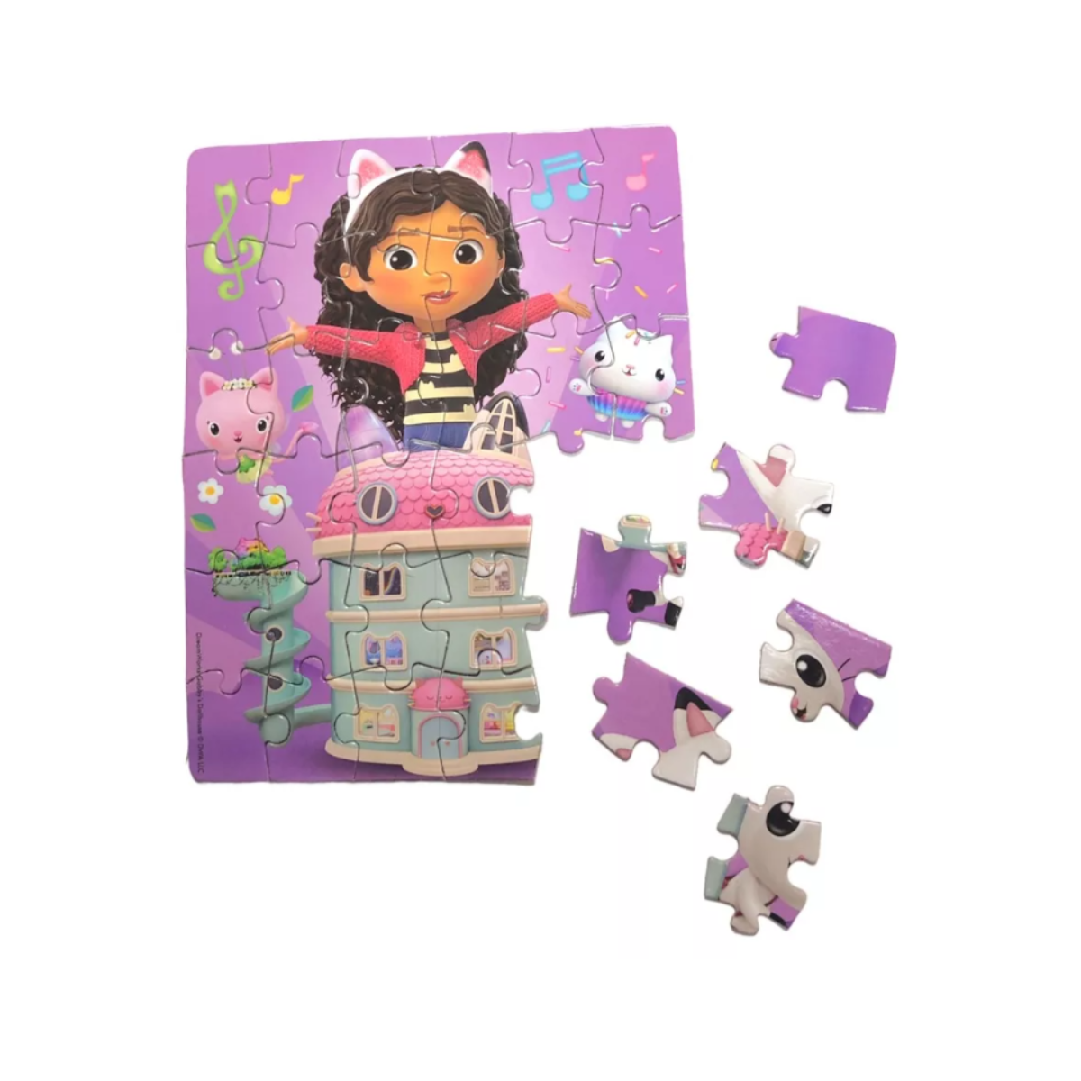 Rompecabezas De 24 Y 36 Piezas Gabby’s Dollhouse