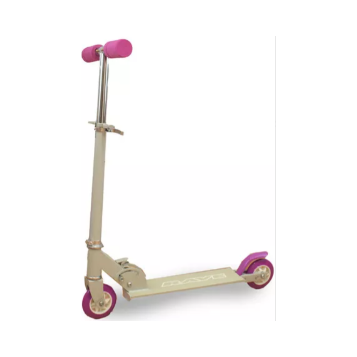 Monopatín Infantil Aluminio Violeta Clásico Plegable