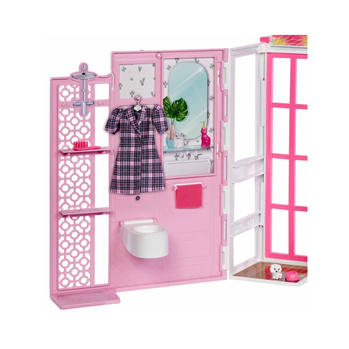 Playset Casa Barbie Con Muñeca Y Accesorios