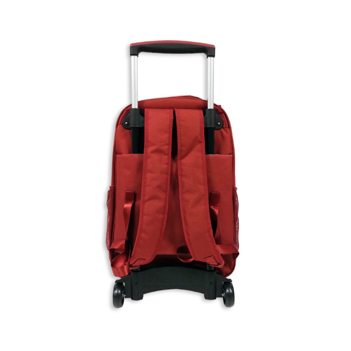 Mochila Cresko Bordo Con Carro 20"