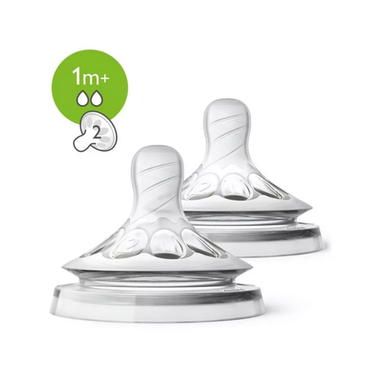 Tetina Avent Natural + 1 Mes Con Flujo Lento