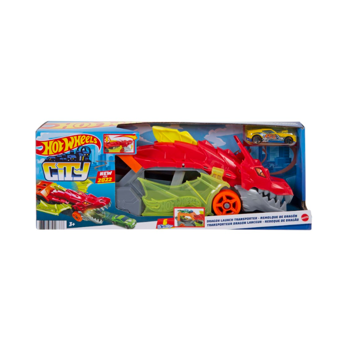 Hot Wheels Remolque De Dragón