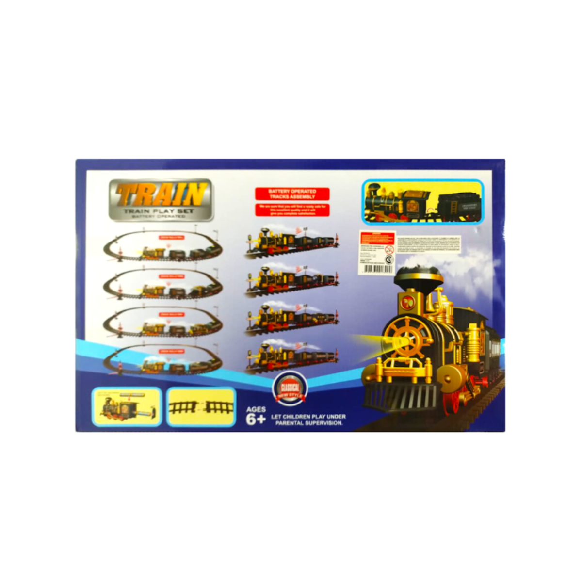 Pista de Tren Con Luz y Sonido