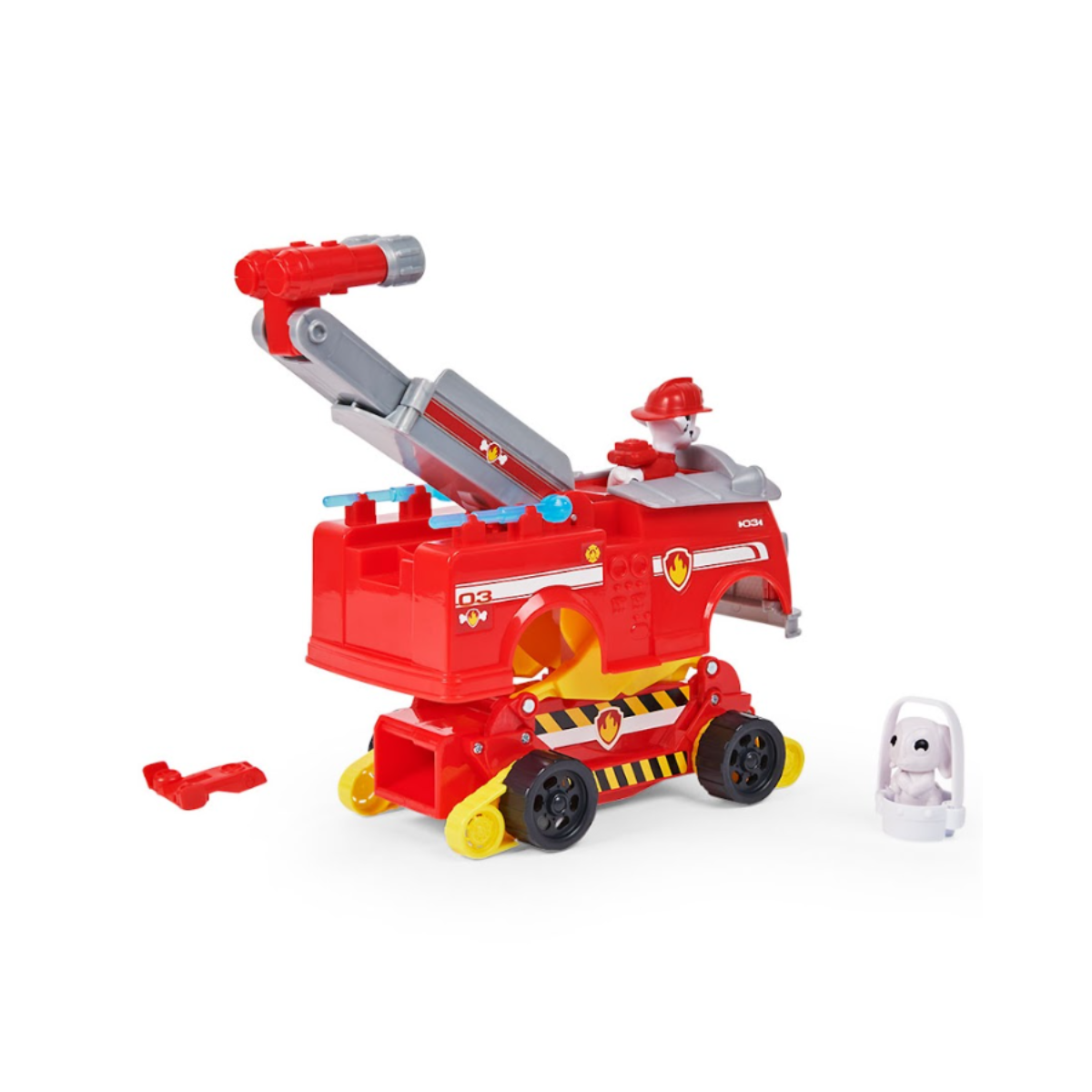 Vehículo Paw Patrol Lanza Misiles Con Figura