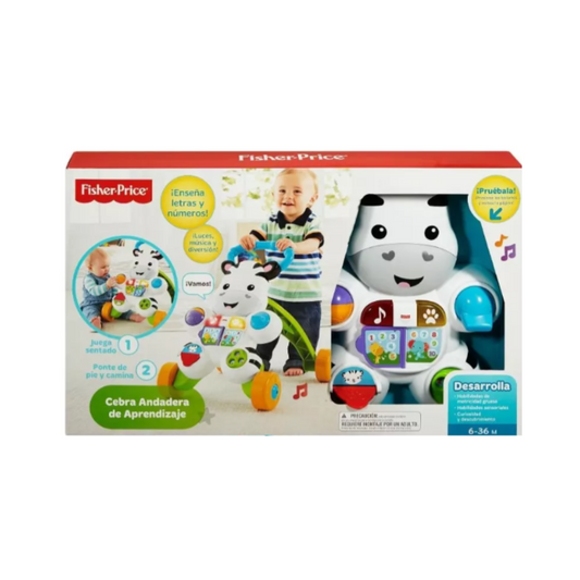 Caminador De Aprendizaje 3 En 1 Luz Sonido Didáctico Fisher Price
