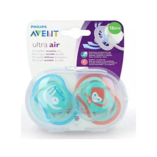 Chupete Avent  Ultra Air Deco Anatómico x 2 Unidades