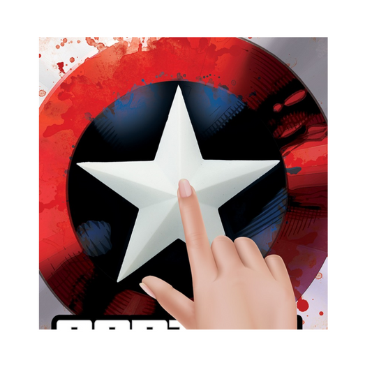 Canopla Desplegable Con Cierre Y Squishy Avengers