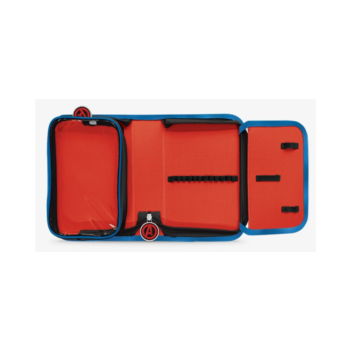 Canopla Desplegable Con Cierre Y Squishy Avengers