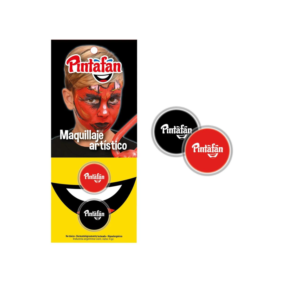 Maquillaje Acuarelable Al Agua Diablo