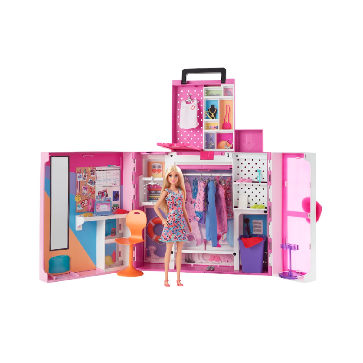 Barbie Playset Closet De Ensueño Con Muñeca