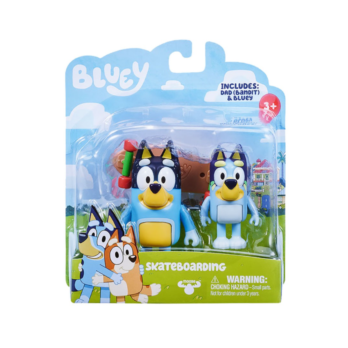 Bluey Figura Articulada Set 2 Unidades
