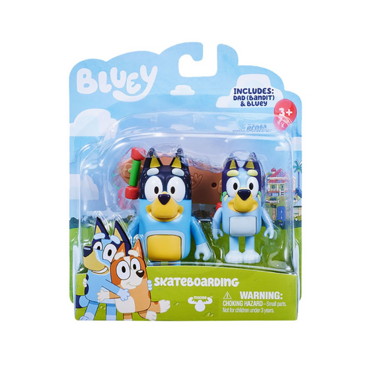 Bluey Figura Articulada Set 2 Unidades