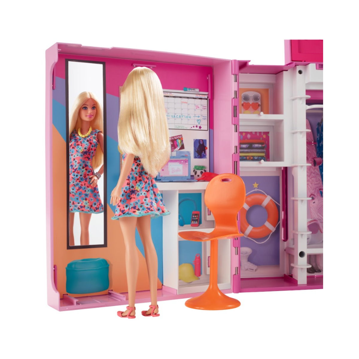Barbie Playset Closet De Ensueño Con Muñeca