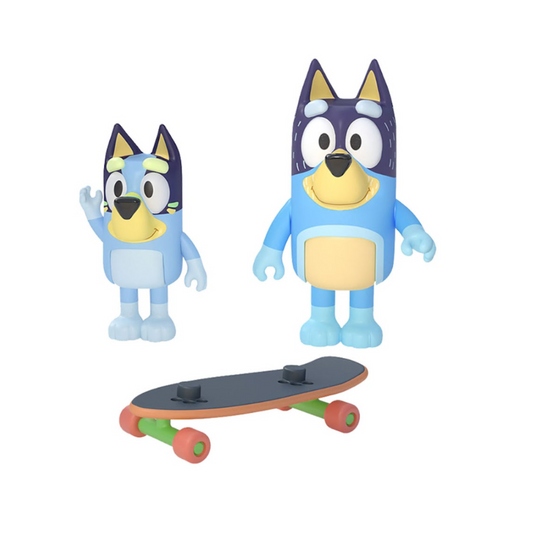Bluey Figura Articulada Set 2 Unidades
