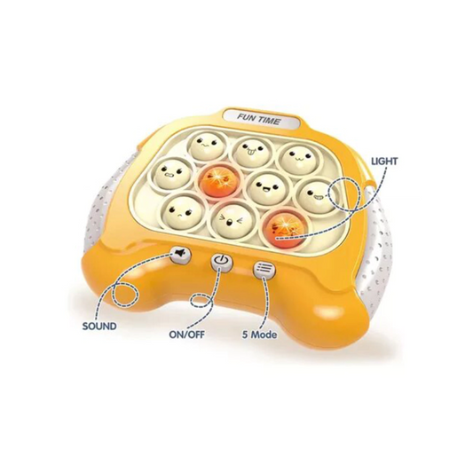 Pop It Electrónico Emoji Consola Antiestrés Con Luz y Sonido