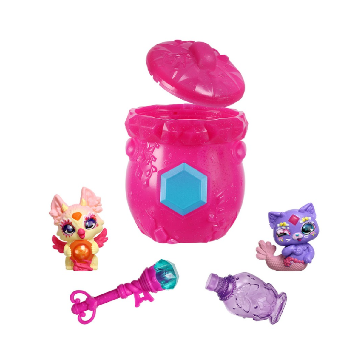 Magic Mixies Caldero Sorpresa Mixlings Fizz y Reveal