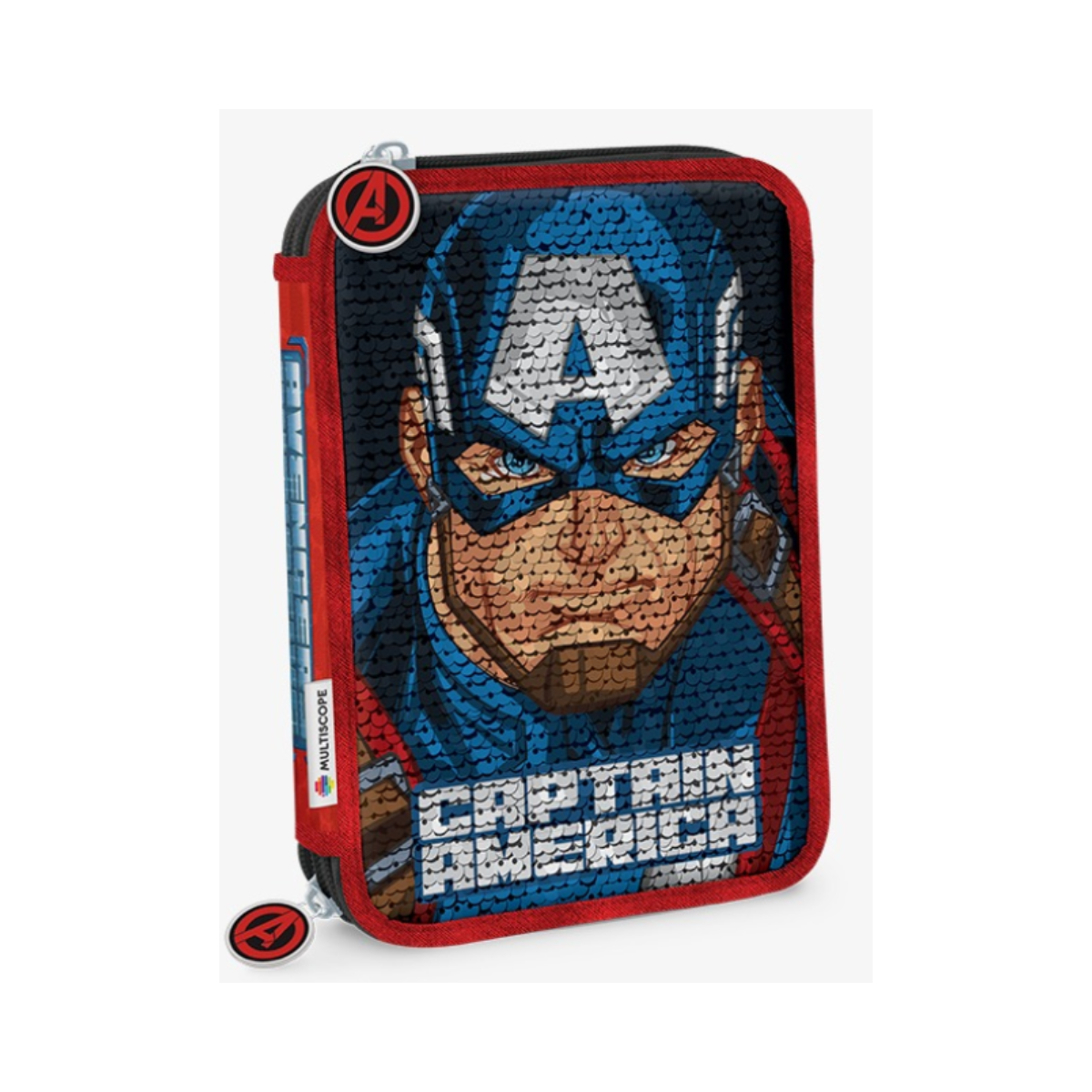 Canopla 2 Pisos Lentejuelas Avengers