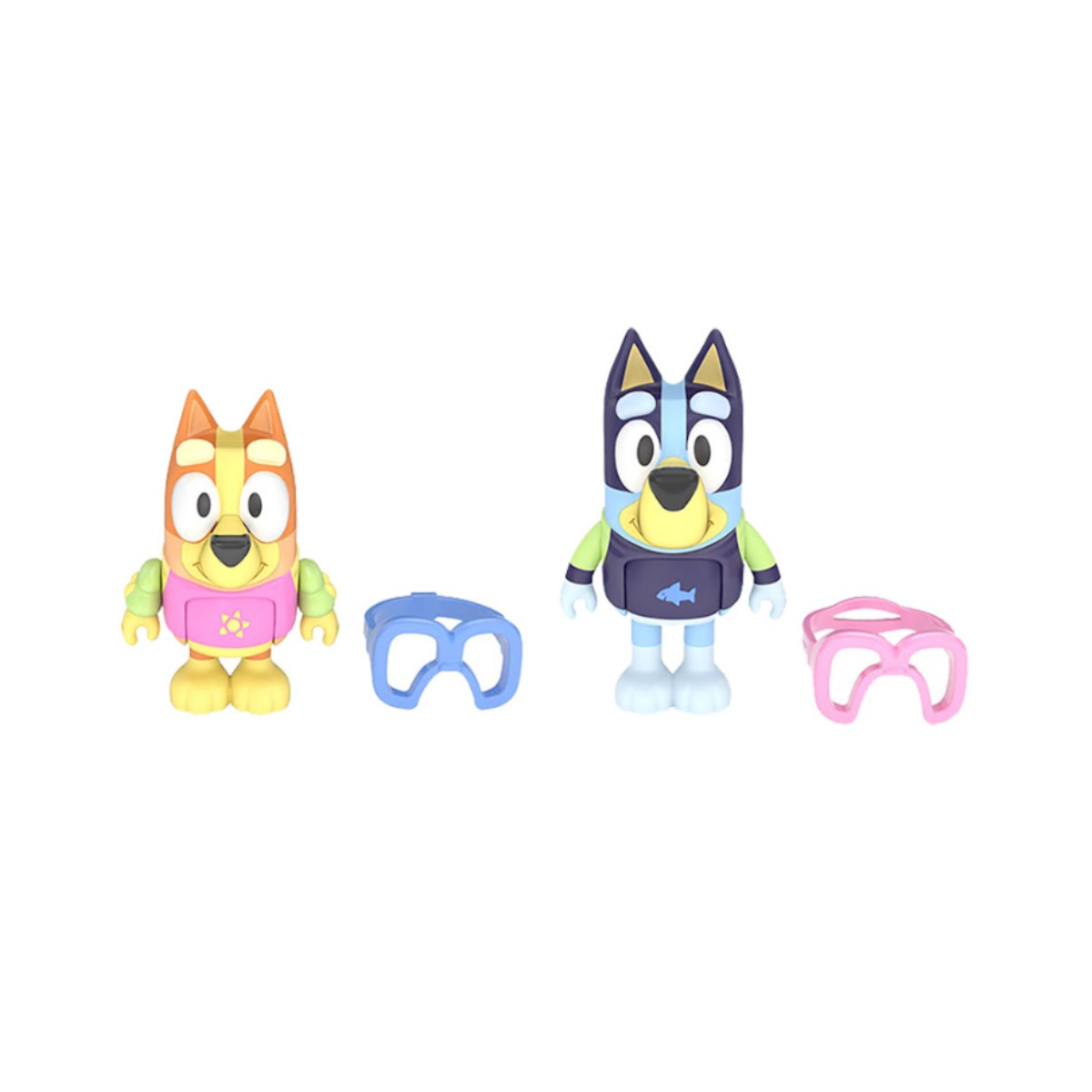 Bluey Figura Articulada Set 2 Unidades
