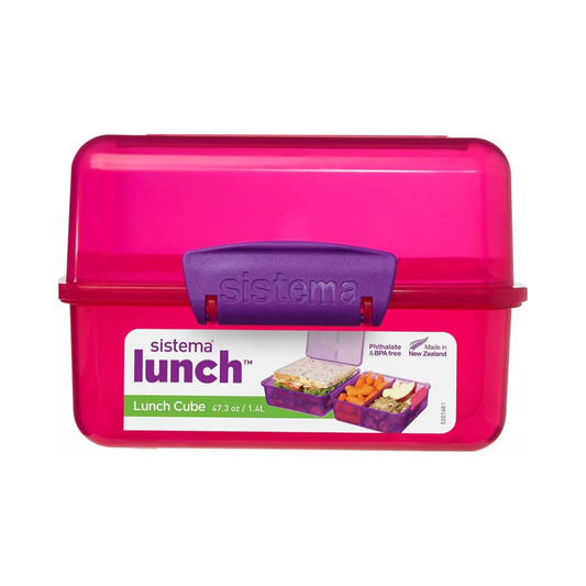 Lunchera Contenedor Hermético Cube 1.4L