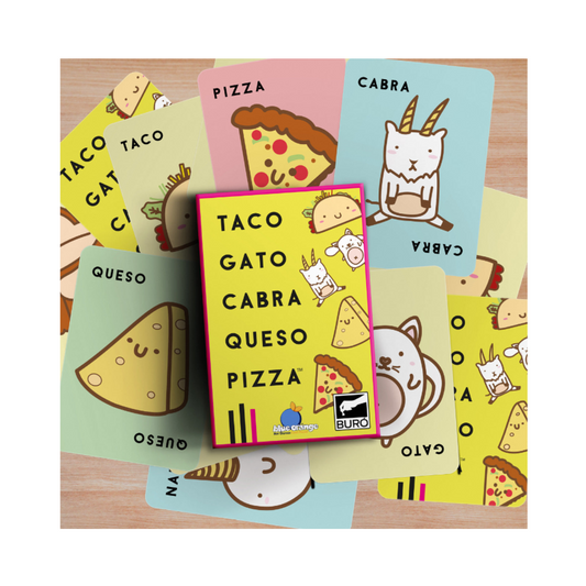 Juego de Cartas Taco Gato Cabra Queso Pizza Buró