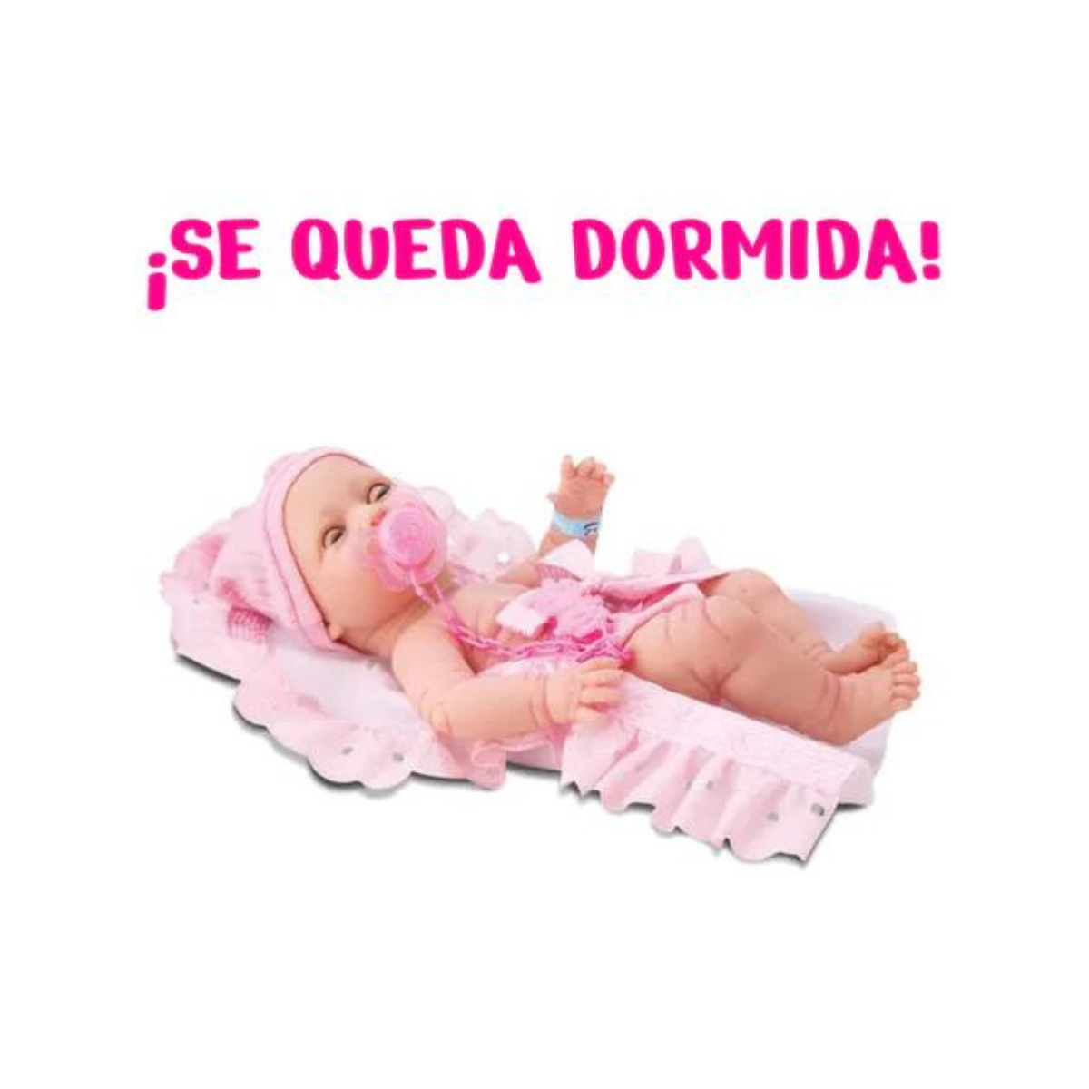 Bebé Recién Nacido Con Mantita Y Gorrito Divertoys