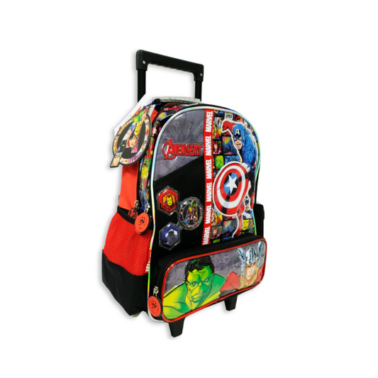 Mochila Avengers Con Carro 16"