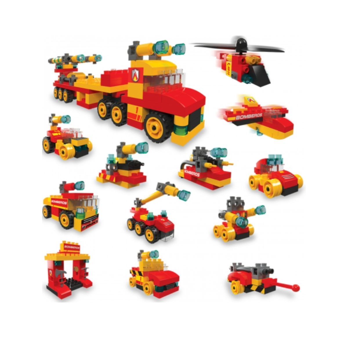 Rasti Multimodelos Bomberos 12 En 1