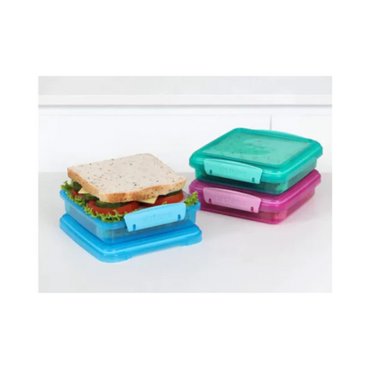 Contenedor Para Sándwich 450ml Apto Microondas