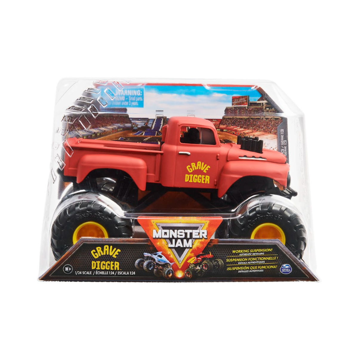 Vehículo Monster Jam True Metal Escala 1:24