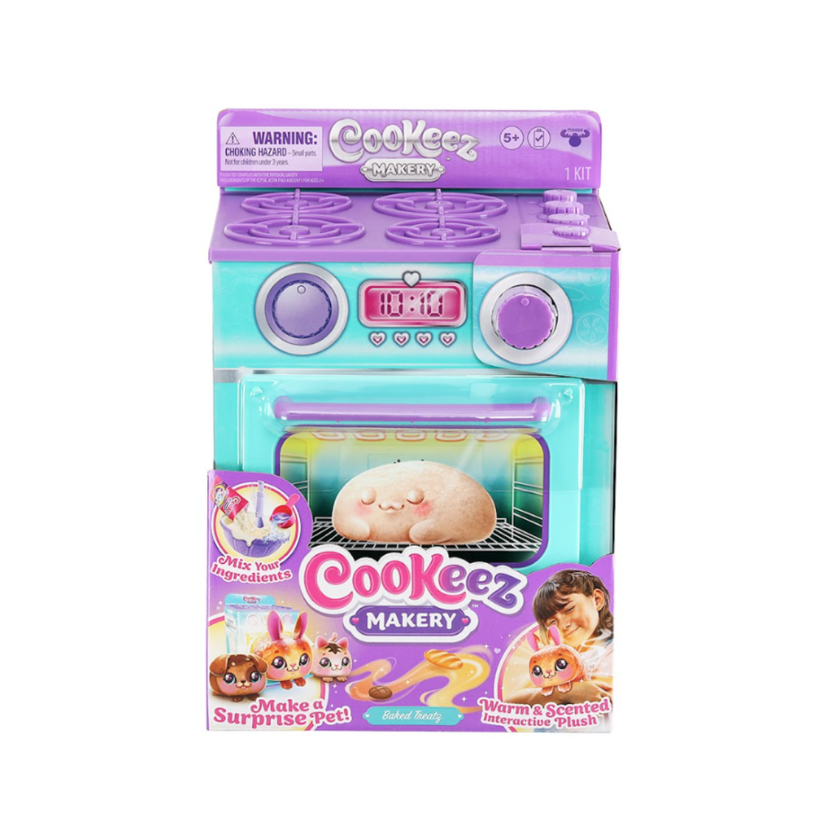 Mascota Cookeez Makery Experiencia de Cocina