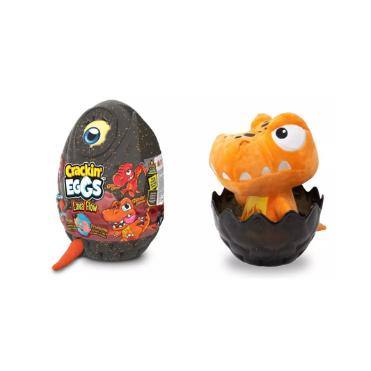 Peluche Crackin Eggs Dino Fuego