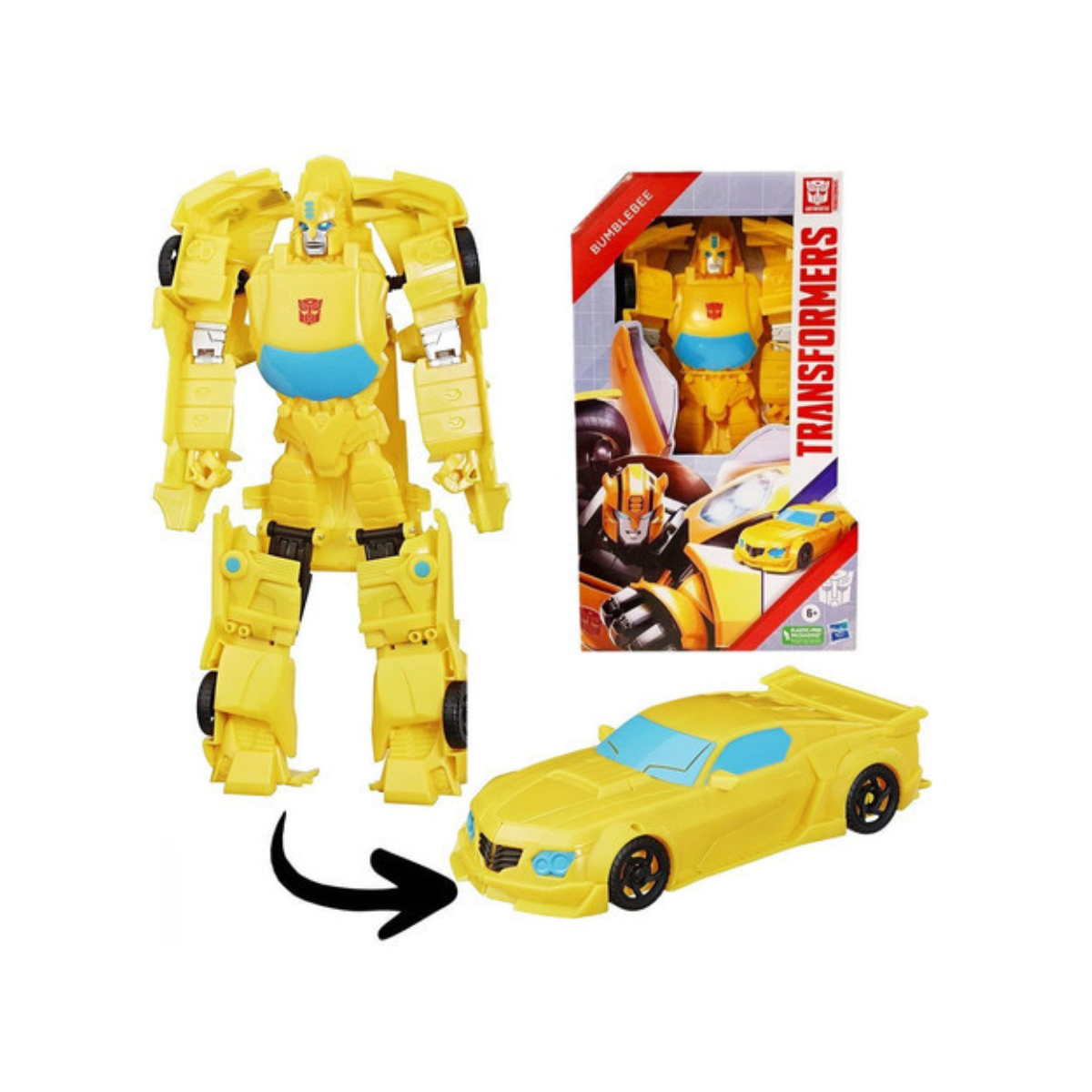 Muñeco Transformers Authentics Titan Hasbro